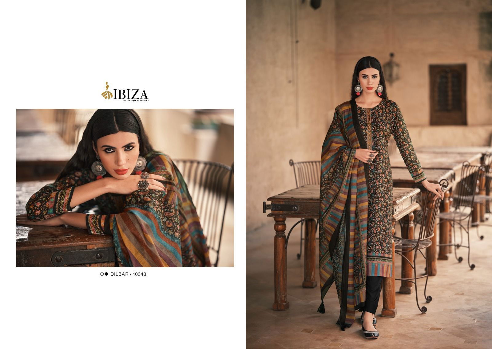 Dilbar By Ibiza 10339-10346 Cotton Salwar Suit Catalog